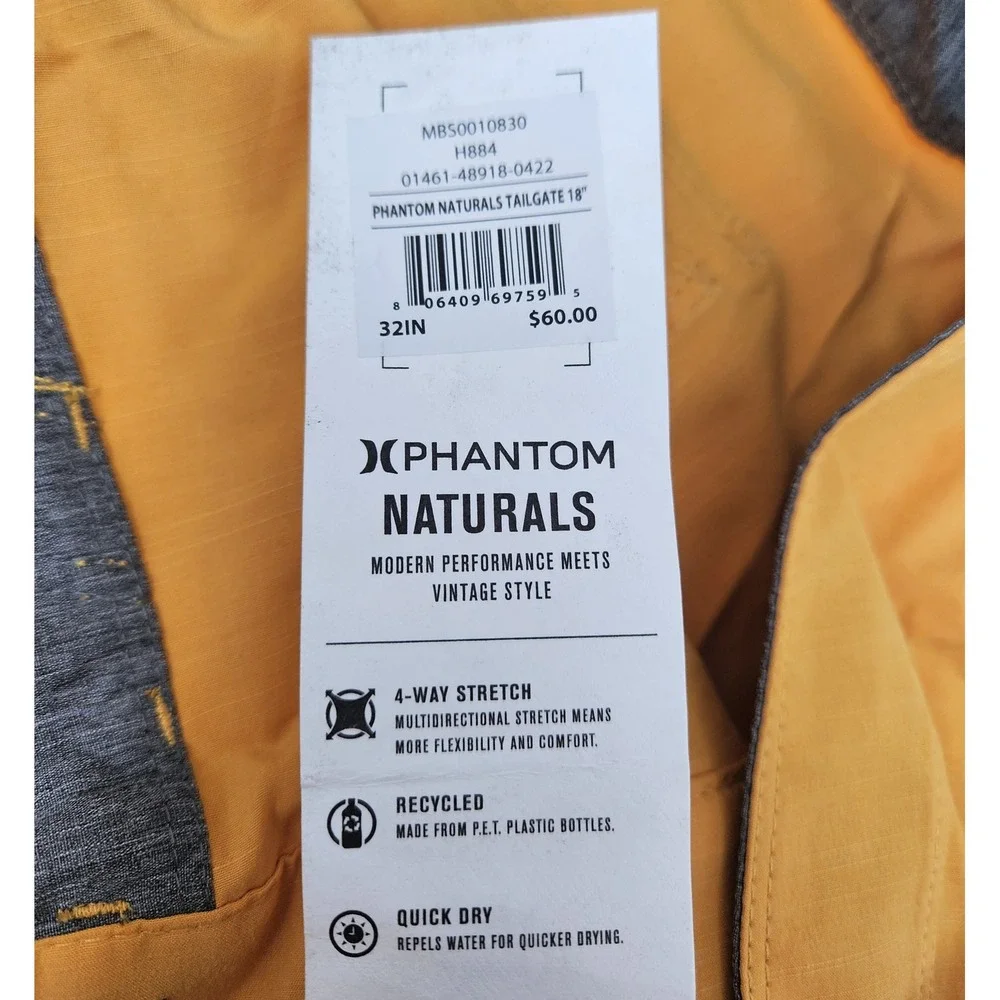 Hurley Phantom Naturals 18